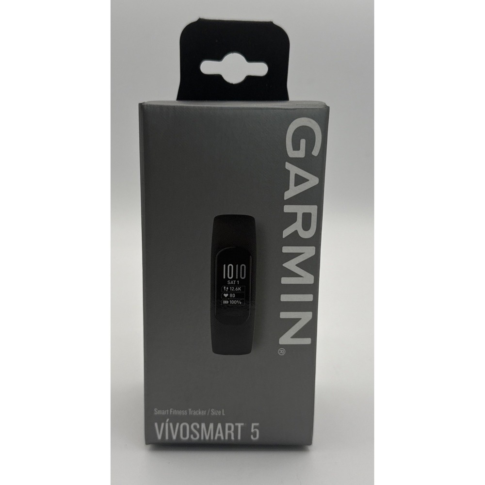 Garmin vivosmart 5 Fitness Tracker – Large – Brand New – Original Box